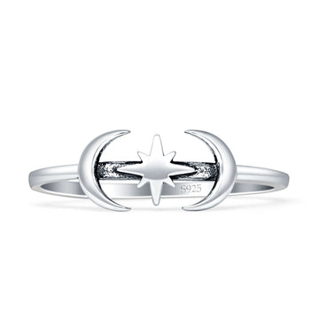 Moon Star Ring
